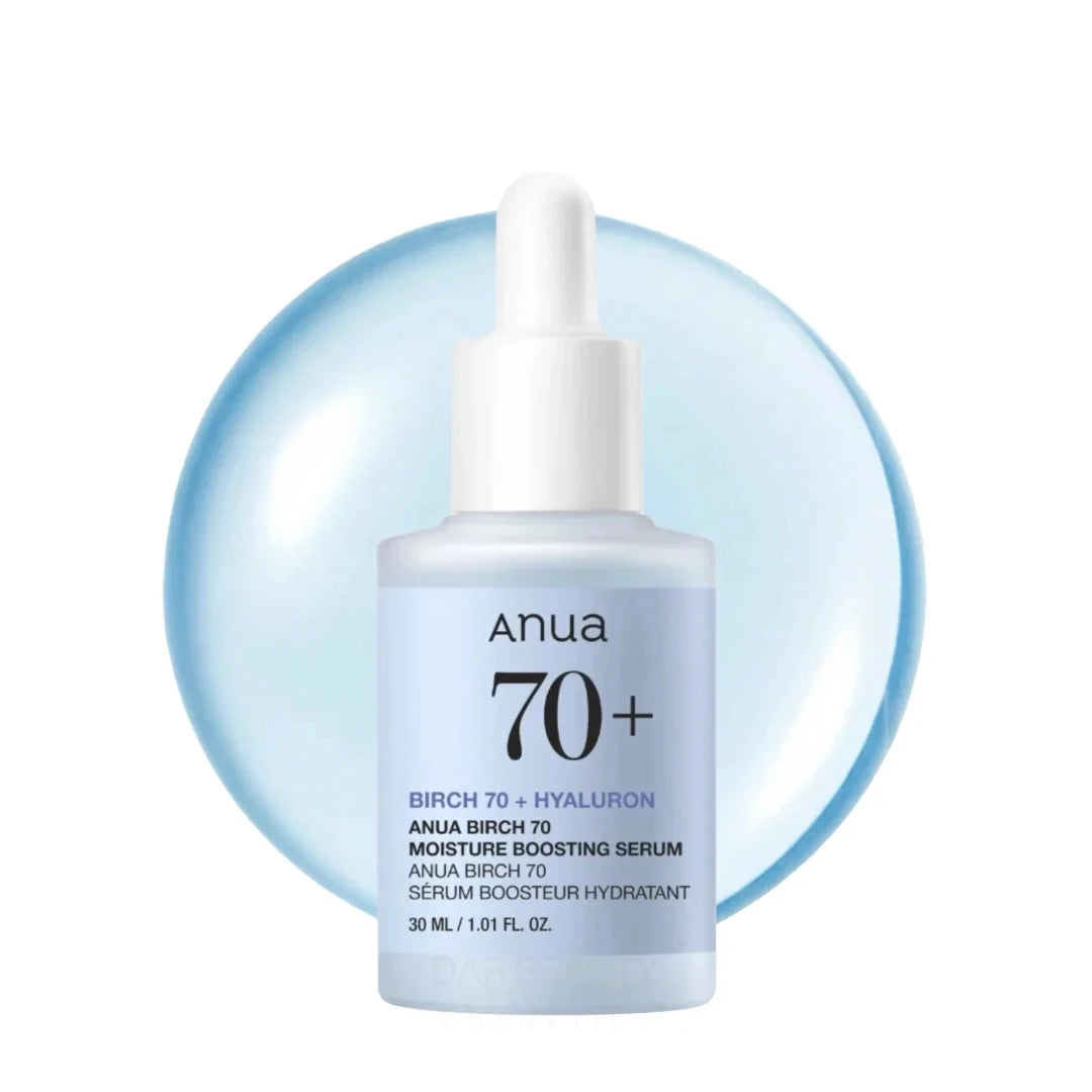 ANUA®️ BIRCH 70+ MOISTURE BOOSTING  serum potenciador humectante 30 ml