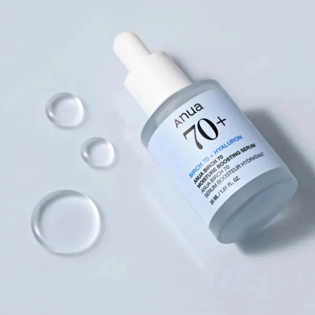 ANUA®️ BIRCH 70+ MOISTURE BOOSTING  serum potenciador humectante 30 ml