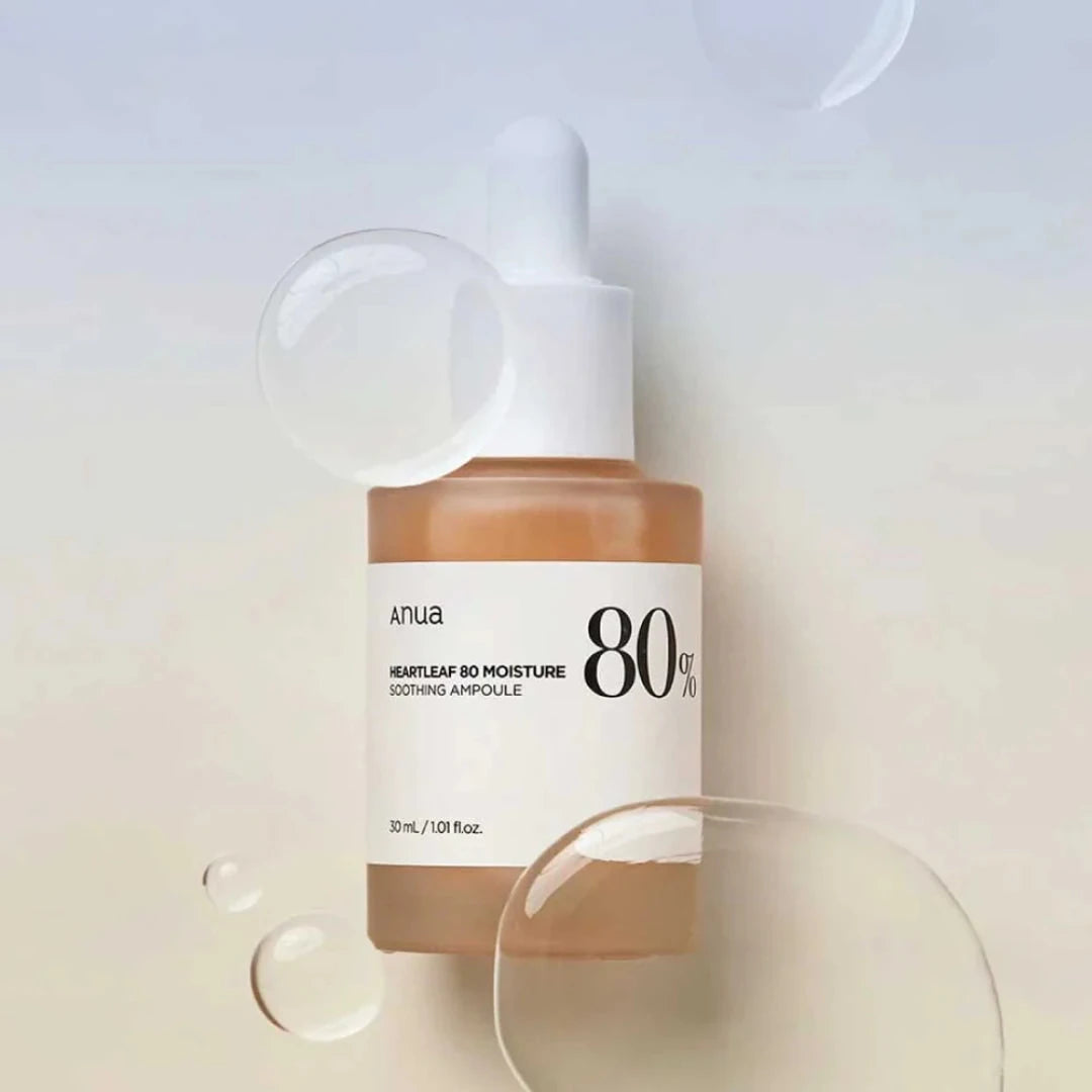 ANUA®️ HEARTLEAF 80% MOISTURE SOOTHING AMPOULE serum calmante 30 ml