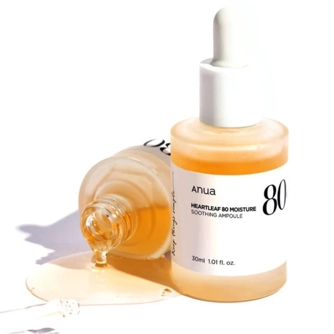 ANUA®️ HEARTLEAF 80% MOISTURE SOOTHING AMPOULE serum calmante 30 ml
