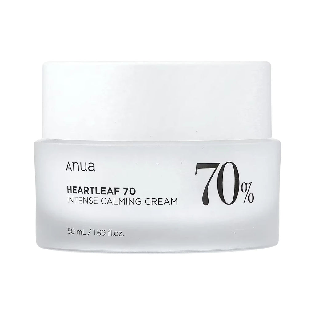 ANUA®️ HEARTLEAF 70% INTENSE CALMING CREAM  crema facial 50 ml