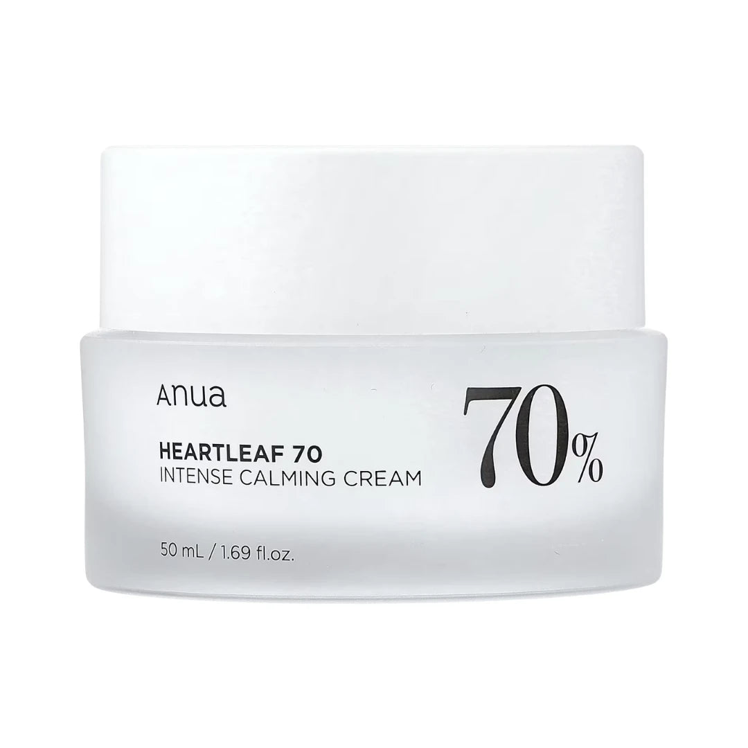 ANUA®️ HEARTLEAF 70% INTENSE CALMING CREAM  crema facial 50 ml