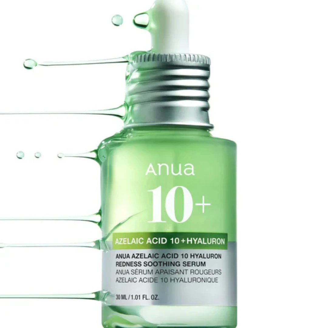 ANUA®️ AZELAIC ACID 10% REDNESS SOOTHING serum antiacné y rosácea 30 ml