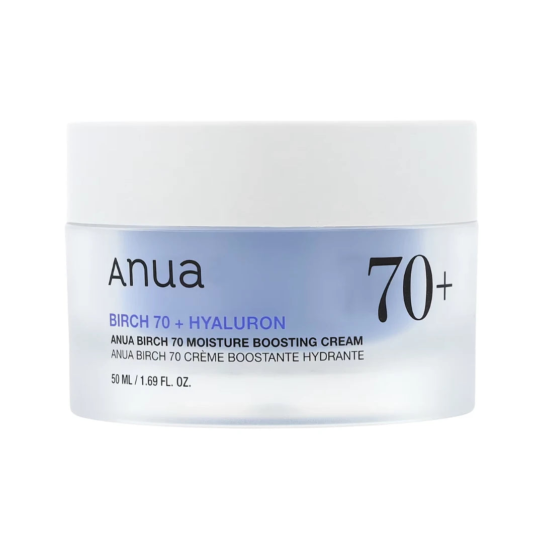 ANUA®️ BIRCH  70+ MOISTURE BOOSTING CREAM crema humectante potenciadora 50 ml