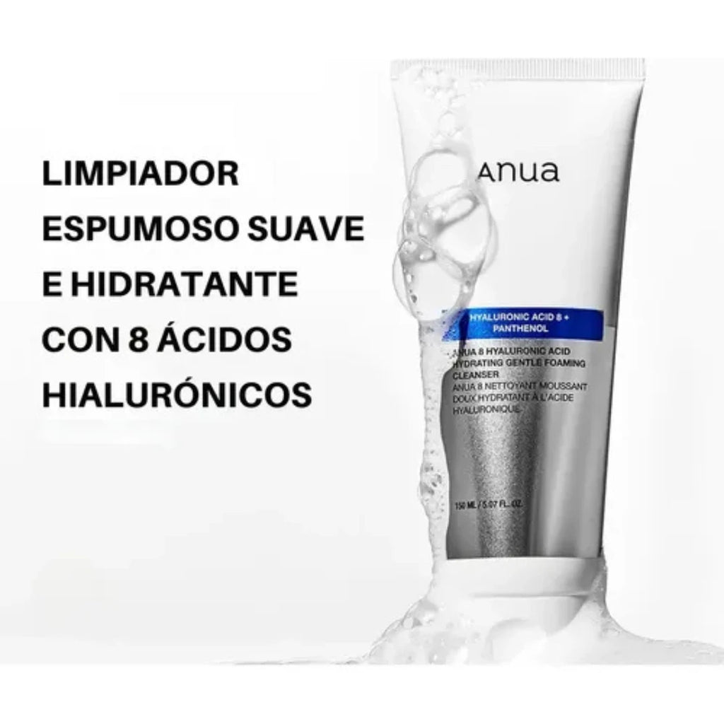 ANUA®️ HYALURONIC ACID CLEANSER gel de limpieza facial 150 ml