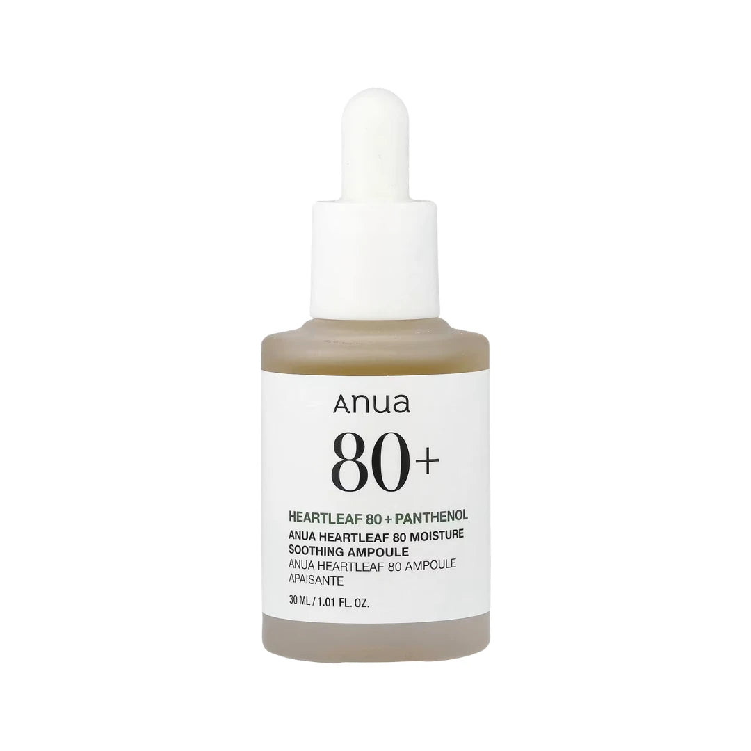 ANUA®️ HEARTLEAF 80% MOISTURE SOOTHING AMPOULE serum calmante 30 ml